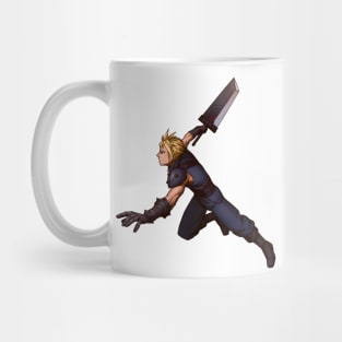 Cloud Final Fantasy 7 remake Mug